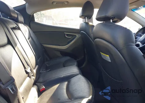 2012 Hyundai Elantra Limited (Ulsan Plant) from USA, damaged, VIN KMHDH4AE0CU341581